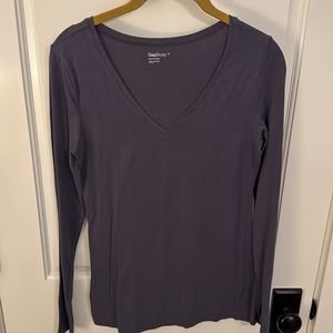 Gap body purple, long sleeve T-shirt